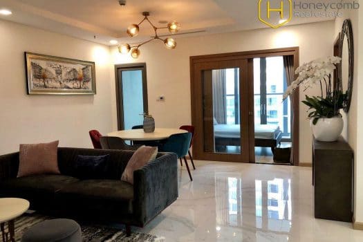 vinhomes www.honeycomb.vn VH237 4 result 1 Pretty decorated with 2 bedrooms apartment in Landmark 81 for rent