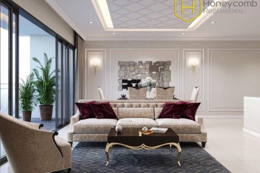 Estella Heights www.honeycomb.vn 227d Beautiful and luxurious 3 bedroom apartment in The Estella Heights