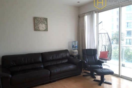 Estella www.honeycomb.vn 806k Simple 2 beds apartment with midlle floor in The Estella for rent