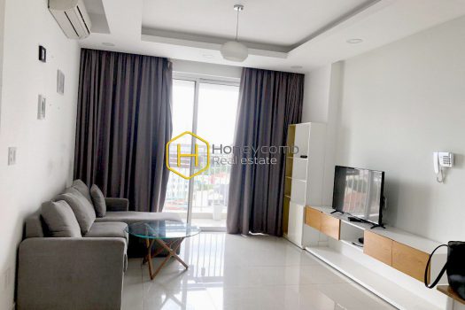 TG216 1 result Modern decorated with 2 bedrooms apartment in Tropic Garden for rent