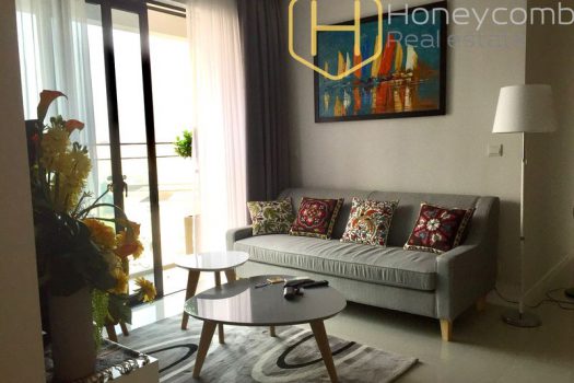 The Estella Heights www.honeycomb.vn 94c 2 beds apartment with high floor in The Estella Heights for rent