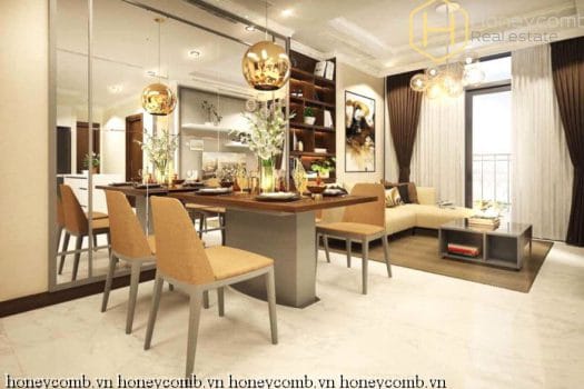 Vinhome www.honeycomb.vn 57 Graceful 2 bedrooms apartment with full feature in Vinhomes Central Park