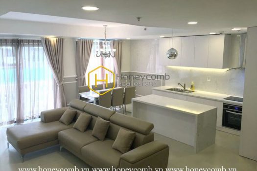 MTD216 www.honeycomb.vn 2 result Three bedrooms duplex apartment with modern furniture and pool view in Masteri Thao Dien