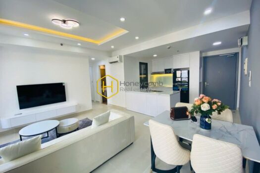 MTD42014 1 The pastel tone and lovely style make up a great combination for this 2 bed-apartment at Masteri Thao Dien