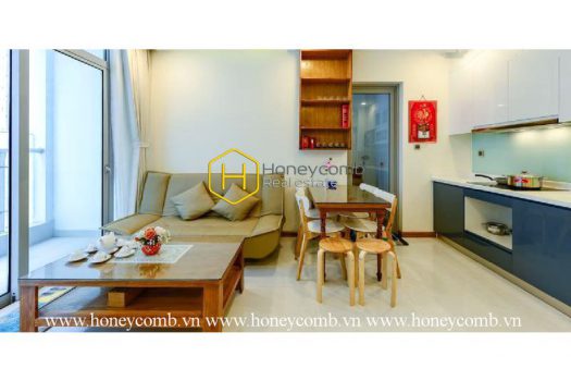 VH379 www.honeycomb.vn 8 result Upscale apartment with warm-colored style available for rental in Vinhomes Central Park