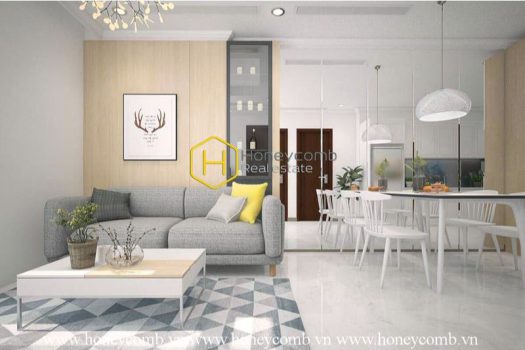 VH412 www.honeycomb.vn 6 result Stunning scandinavian style apartment in Vinhomes Central Park