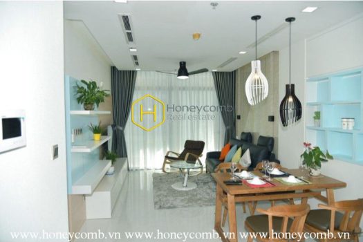 VH438 www.honeycomb.vn 1 result This peaceful apartment in Vinhomes Central Park will bring pleasant feelings whenever you're at home