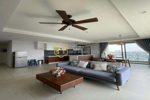 DI56974 1 result Elegance of Saigon city and river view apartment for rent in Diamond Island