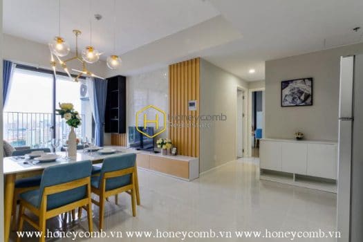 Splendid layout apartment with colorful interior in Masteri An Phu for lease