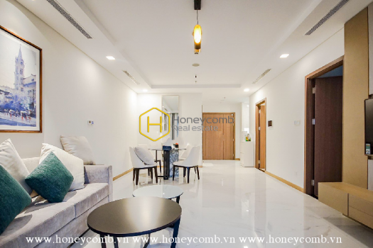 VH614 www.honeycomb.vn 6 result Beautiful design apartment with amazing view of Sai Gon in Vinhomes Landmark 81 for rent