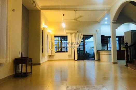 2V151 www.honeycomb.vn 1 result Unfurnished villa with old-fashioned architecture for rent in Nguyen Van Huong Street – District 2