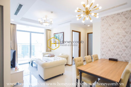 VH689 www.honeycomb.vn 3 result Beautiful in WHITE- Pure and elegant apartment in Vinhomes Central Park