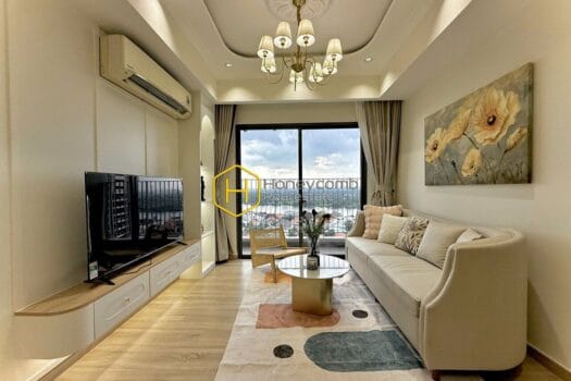 MTD76110 9 3-bedrooms apartment with river view in Masteri for rent