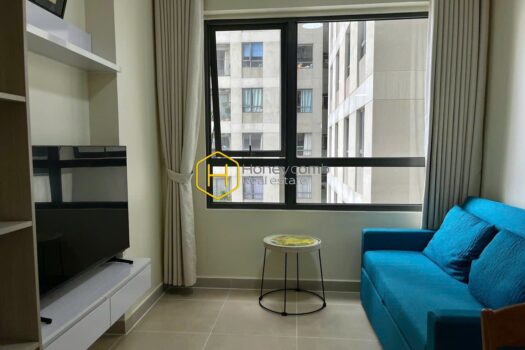 MTD77908 1 Two beds apartment simple furniture for rent in Masteri