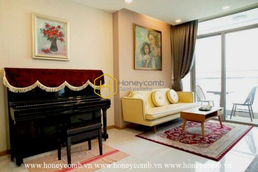 VH938 www.honeycomb 16 result The Vinhomes Central Park apartment with interfusion of minimalist and classical styles ! Now for rent !