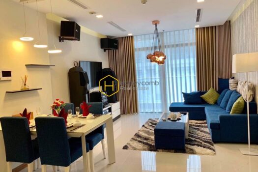 VH81219 6 result Feel the elegant in this furnished apartment interfuse between modern style and warm hue layout in Vinhomes Central Park