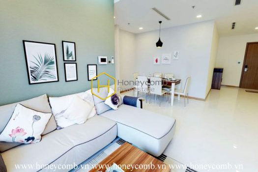 VH1133 honeycomb 1 result You will fall in love with this aesthetic and elegant apartment in Vinhomes Central Park