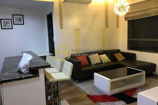 MTD1043 4 result Masteri Thao Dien 2-bedrooms apartment high floor for rent