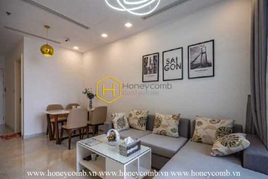 VGR520 3 result Lovely home with vintage pattern in this Vinhomes Golden River apartment for rent