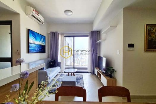 MTD1584 1 result Open kitchen 2 bedroom apartment in Masteri Thao Dien