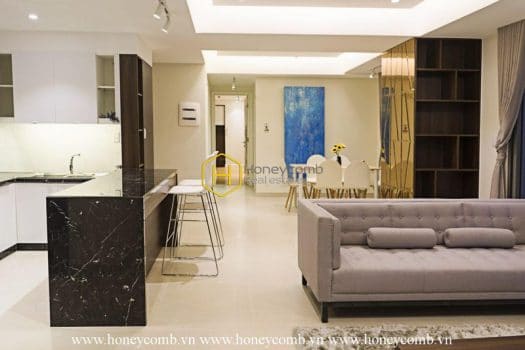 MTD525 www.honeycomb.vn 6 result You will be overwhelmed by the luxury and modernity of this 3 bed-apartment at Masteri Thao Dien