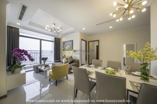 VH1520 1 result The architecture of this gorgeous Vinhomes Central Park apartment makes you out of your mind