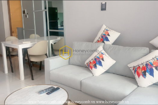 1 result 3 Harmonious colors are the highlights of this Vinhomes Central Park apartment