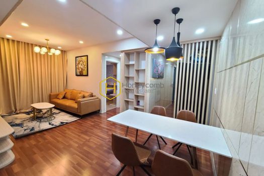 MTD677 2 result Two bedrooms apartment with simple furniture in Masteri Thao Dien for rent