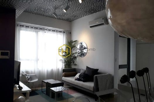 MTD1134 10 result Beautiful floral decorated 2 bedrooms apartment in Masteri Thao Dien for rent