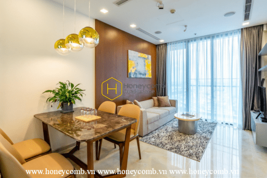 1 result 73 What a 2 bedrooms apartment with modern furniture in Vinhomes Golden River