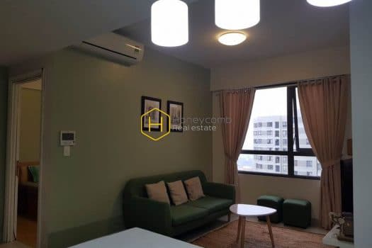 MTD336 1 result Beautiful one bedroom apartment with modern kitchen in Masteri Thao Dien for rent