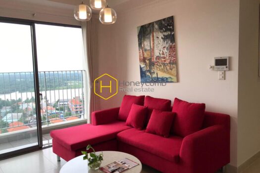 MTD101108 1 6 result Three bedrooms apartment with red sofa in Masteri Thao Dien for rent