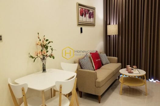 VH1914 1 result Complex layout with smart furniture in Vinhomes Central Park apartment