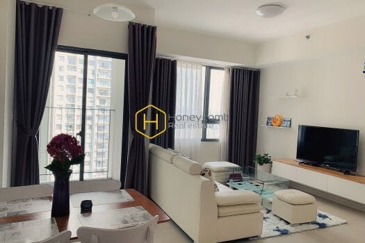 MA 7 Fully furnished 2 bedroom apartment with high floor in Masteri Thao Dien