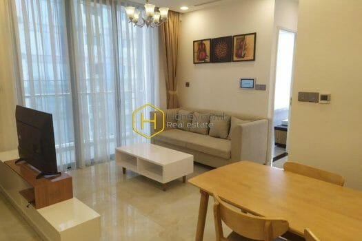 BASON 3 Fully-furnished apartment with modern design for rent in Vinhomes Golden River