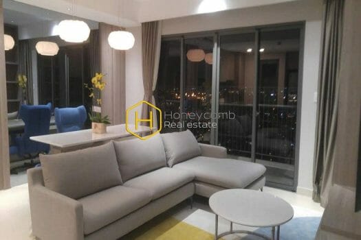 MTD 16 result Three bedrooms apartment for rent in Masteri Thao Dien with high floor and river view