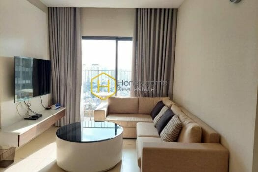 MTD T5 A1812 2 result Simple decor with 2 bedrooms apartment for rent in Masteri Thao Dien