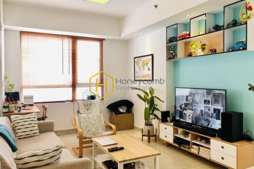 MTD T3 B2409 1 3 result Modern furniture and pool view two bedroom apartment for rent in Masteri Thao Dien