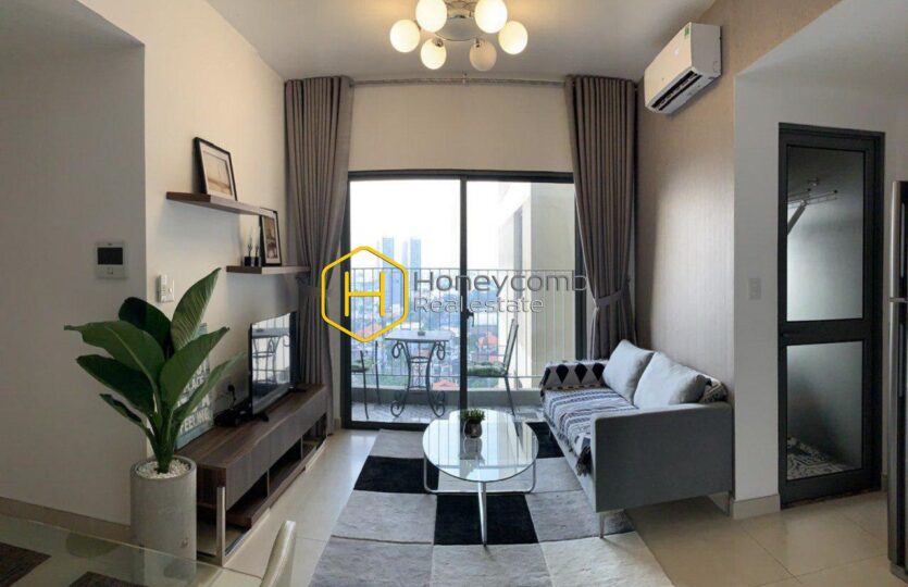 Two beds apartment river view in Masteri Thao Dien for rent – Honeycomb