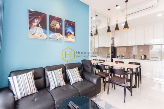 MAP B 0506 3 The fresh pastel tone and lovely style make up a great combination for this 2 bed-apartment at Masteri An Phu