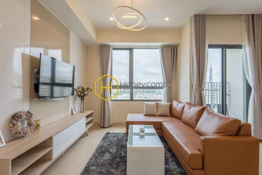 MTD24597 4 result Masteri Thao Dien 2 beds apartment with open kitchen and high floor