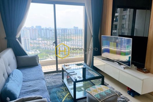 MTD T5 B3112 1 result Two bedrooms apartment with modern furniture and pool view for rent.