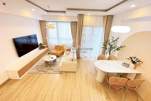 MTD90017 T2 A0709 BAN 3 result Low floor two bedrooms apartment with pool view in Masteri Thao Dien for rent