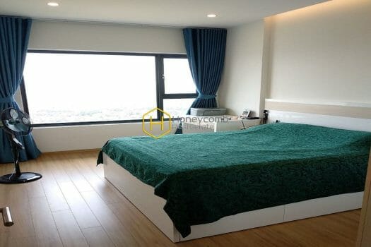 New City Thu Thiem Minimalist in white theme apartment in New City will make you feel relax and cozy for rent