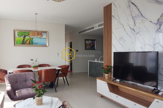 DI71170 5 result Charming warm tone apartment with high-class interior in Diamond Island for lease