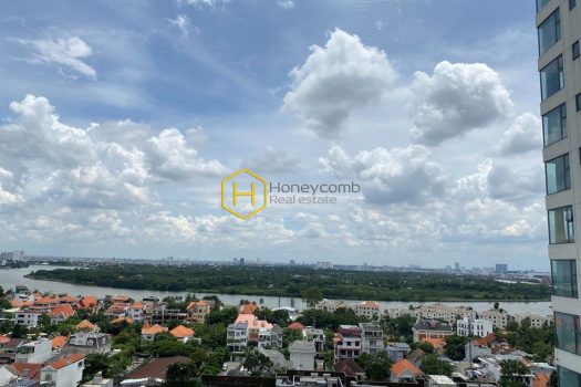 Many tenants fall in love with the view of this Gateway Thao Dien apartment