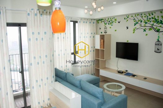 MTD567 www.honeycomb.vn 2 result The 2 bed-apartment with pastel tone will give you the warmth and fresh feeling at Masteri Thao Dien