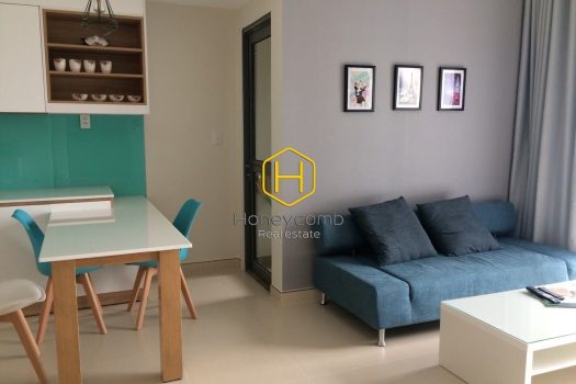 MTD80057 2 1 bedroom apartment with high floor in Masteri Thao Dien for rent