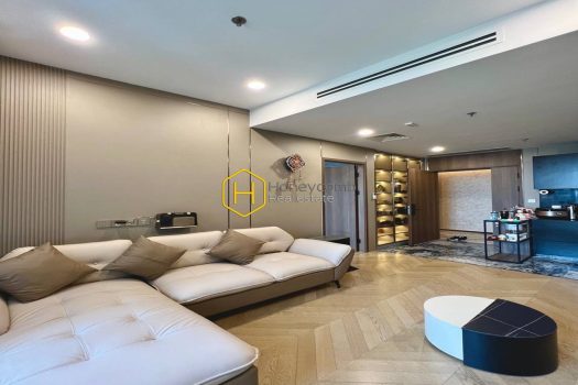 A multi-color apartment with unique decor in Lumiere Riverside