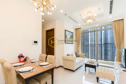 Impressive bold combination in the Vinhomes Central Park apartment